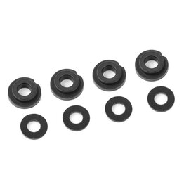 TEAM CORALLY COR00180-078 SHOCK BODY INSERT - WASHER - COMPOSITE - 1 SET (4+4PCS): DEMENTOR, KRONOS, PYTHON, SHOGUN, KAGAMA