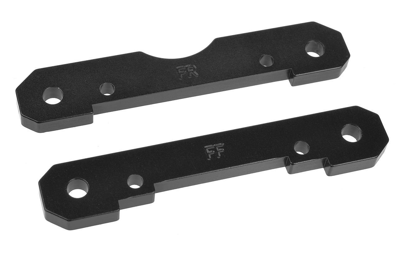 COR00180-973 SUSPENSION ARM MOUNT, XB, FRONT, 4MM ALUMINUM, 1 SET, FOR SPARK