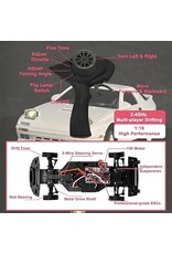 IMEX LD11802W 1/18 DRIFT CAR FC3 RX-7 RWD WHITE