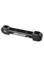 TEAM CORALLY COR00180-874 SUSPENSION ARM MOUNT HD, FRONT-FRONT, 8MM, ALUMINUM, BLACK, FOR KAGAMA