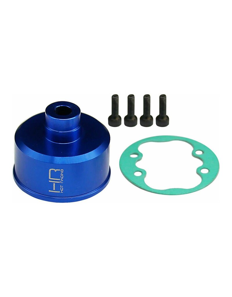 HOT RACING HRAMMX11A06 ALUMINUM DIFFERENTIAL CARRIER CASE FOR TRAXXAS MINI MAXX