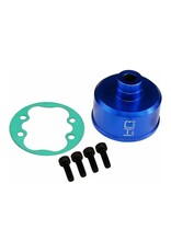 HOT RACING HRAMMX11A06 ALUMINUM DIFFERENTIAL CARRIER CASE FOR TRAXXAS MINI MAXX