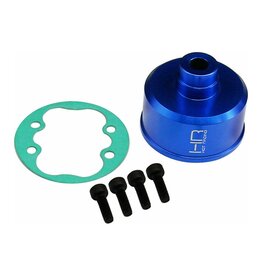 HOT RACING HRAMMX11A06 ALUMINUM DIFFERENTIAL CARRIER CASE FOR TRAXXAS MINI MAXX