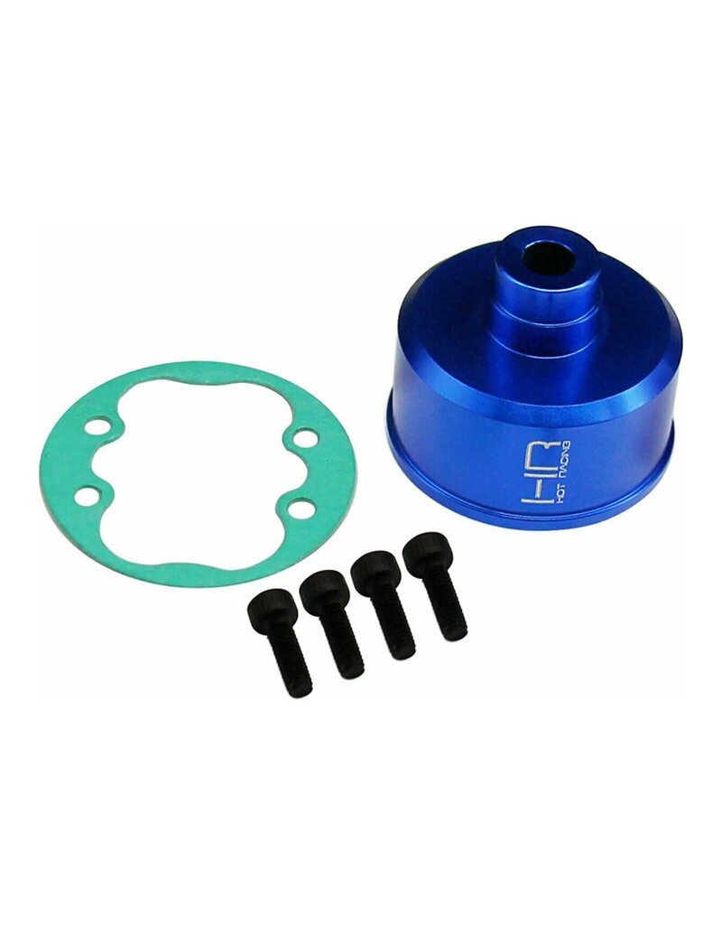 HOT RACING HRAMMX11A06 ALUMINUM DIFFERENTIAL CARRIER CASE FOR TRAXXAS MINI MAXX