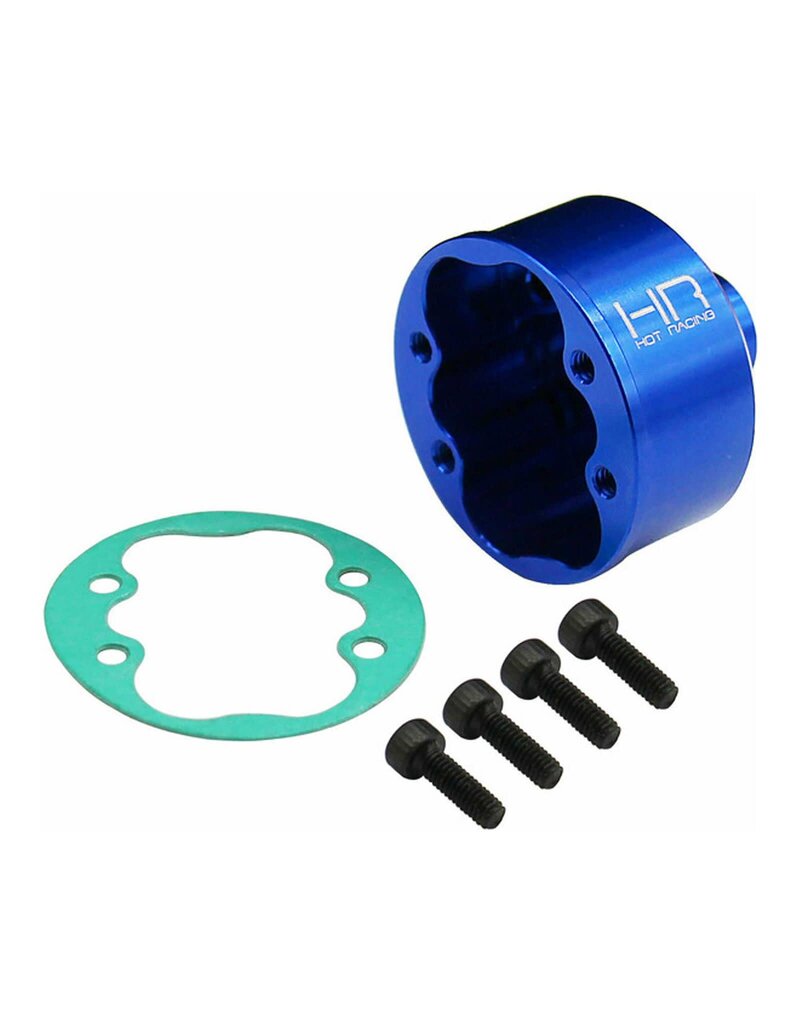 HOT RACING HRAMMX11A06 ALUMINUM DIFFERENTIAL CARRIER CASE FOR TRAXXAS MINI MAXX