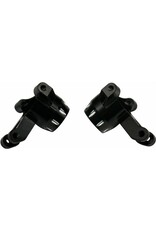 HOT RACING HRAMMX21M01 ALUMINUM STEERING BLOCKS HD BEARINGS FOR TRAXXAS MINI MAXX