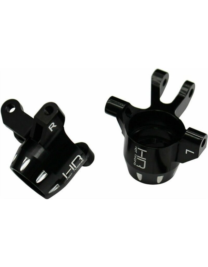 HOT RACING HRAMMX21M01 ALUMINUM STEERING BLOCKS HD BEARINGS FOR TRAXXAS MINI MAXX