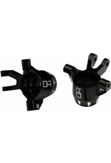 HOT RACING HRAMMX21M01 ALUMINUM STEERING BLOCKS HD BEARINGS FOR TRAXXAS MINI MAXX