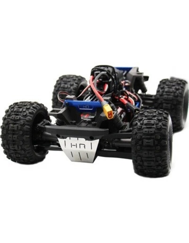 HOT RACING HRAMMX331X08 STAINLESS SKID PLATE BUMPER BRACE FOR TRAXXAS MINI MAXX