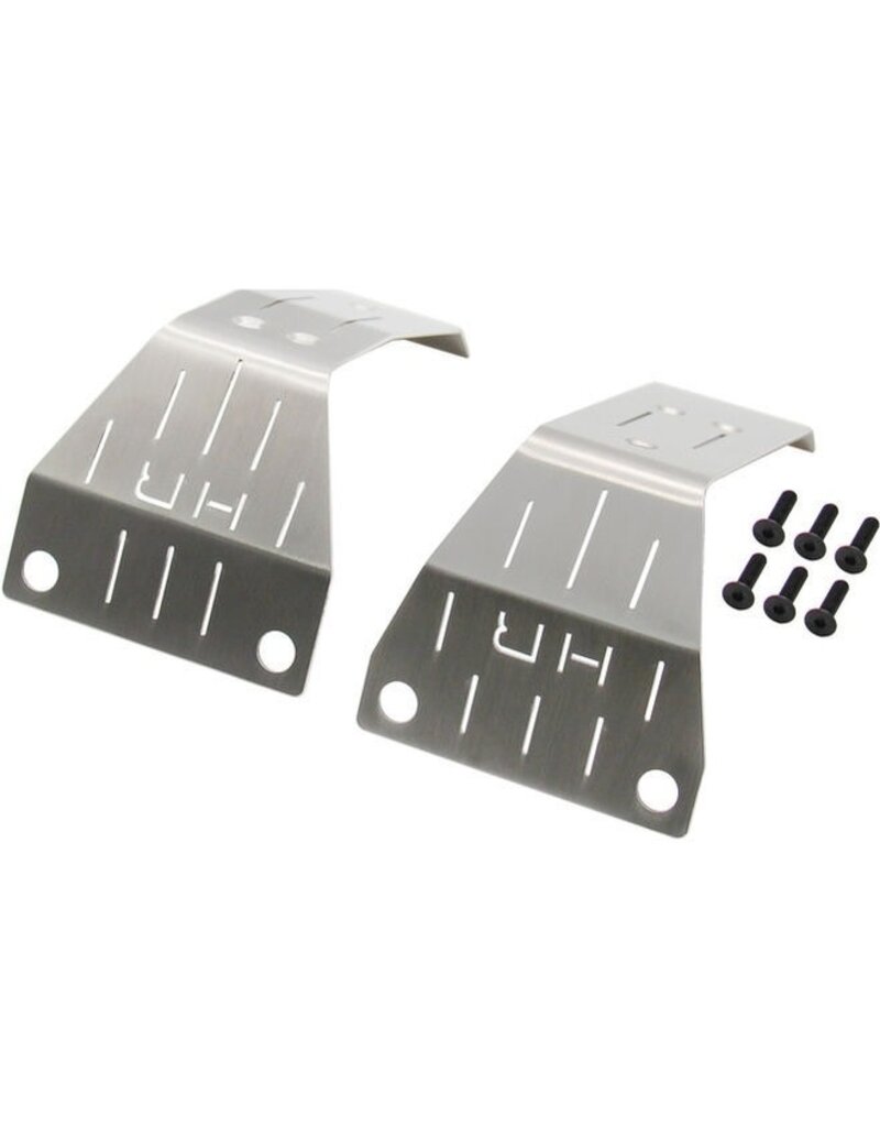 HOT RACING HRAMMX331X08 STAINLESS SKID PLATE BUMPER BRACE FOR TRAXXAS MINI MAXX