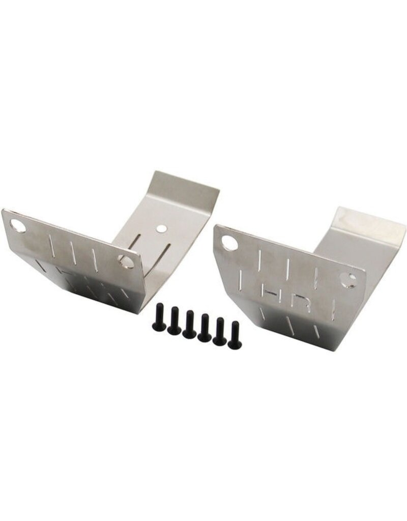 HOT RACING HRAMMX331X08 STAINLESS SKID PLATE BUMPER BRACE FOR TRAXXAS MINI MAXX