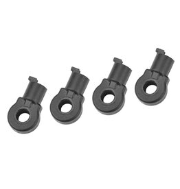 TEAM CORALLY COR00180-770 CORALLY HD HEAVY DUTY SHOCK END, SHORT, COMPOSITE, 4PCS FOR KAGAMA