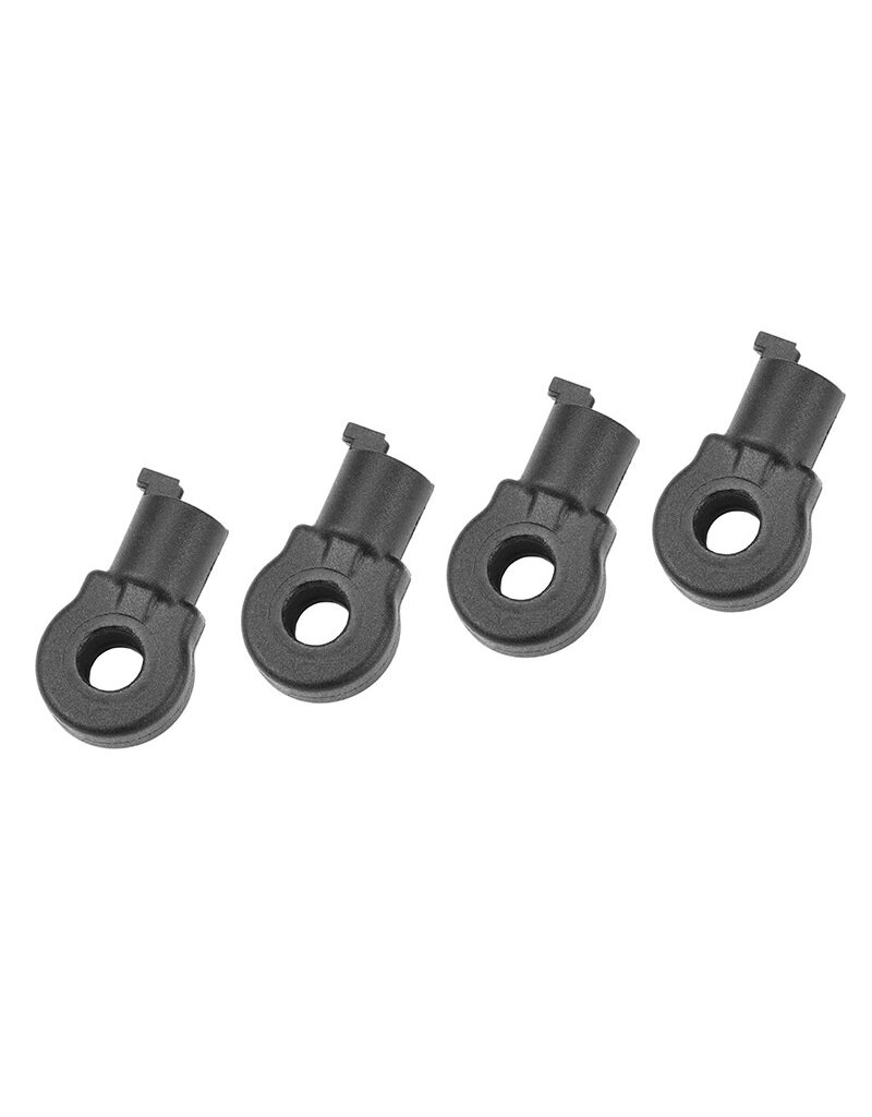 TEAM CORALLY COR00180-770 CORALLY HD HEAVY DUTY SHOCK END, SHORT, COMPOSITE, 4PCS FOR KAGAMA