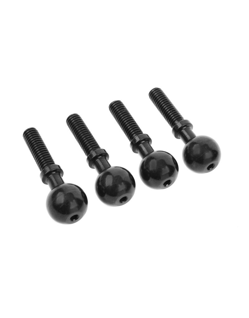 TEAM CORALLY COR00180-123 CORALLY PIVOT BALL, STEEL, 4 PCS FOR DEMENTOR, KRONOS, PYTHON, SHOGUN, KAGAMA