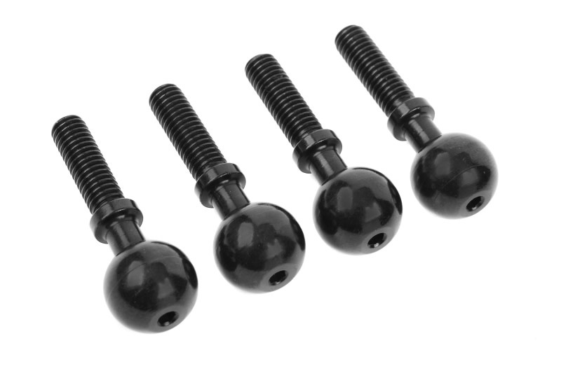 COR00180-123 PIVOT BALL, STEEL, 4 PCS FOR DEMENTOR, KRONOS, PYTHON, SHOGUN, KAGAMA