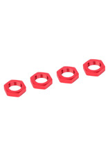 TEAM CORALLY COR00180-230 WHEEL NUT, ALUMINUM, RIBBED, 4 PCS FOR DEMENTOR, KRONOS, PYTHON, SHOGUN, KAGAMA