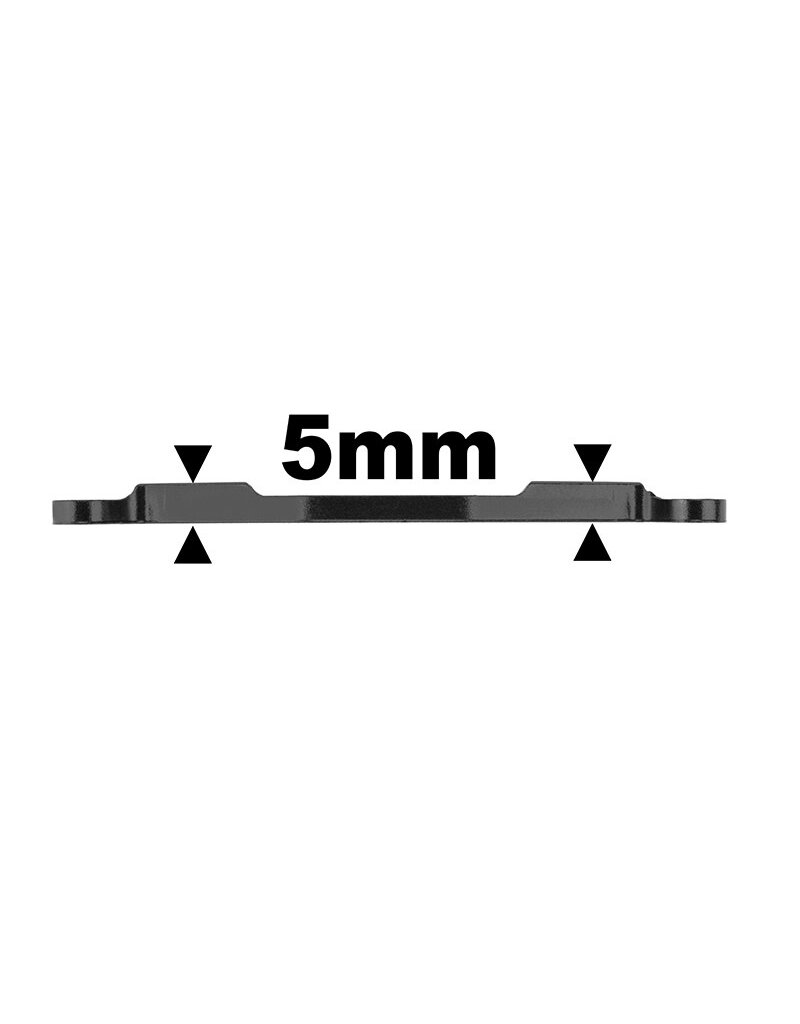 TEAM CORALLY COR00180-175-2 STEERING RACK, ALUMINIUM 7075, 1 PC FOR KAGAMA