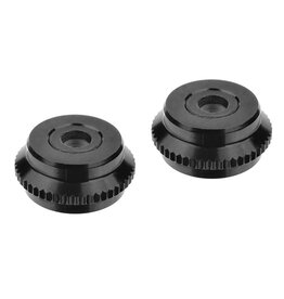 TEAM CORALLY COR00180-316 SHOCK CAP - LOWER - ALUMINUM - 2 PCS: DEMENTOR, KRONOS, PYTHON, SHOGUN