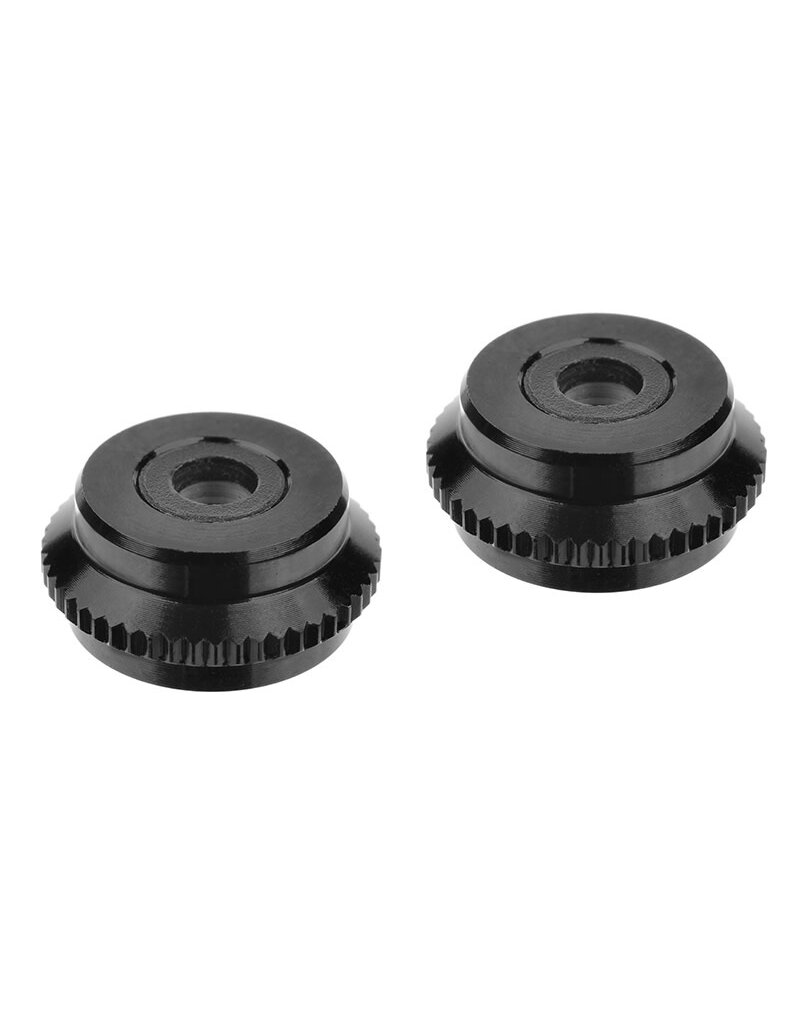 TEAM CORALLY COR00180-316 CORALLY SHOCK CAP - LOWER - ALUMINUM - 2 PCS: DEMENTOR, KRONOS, PYTHON, SHOGUN