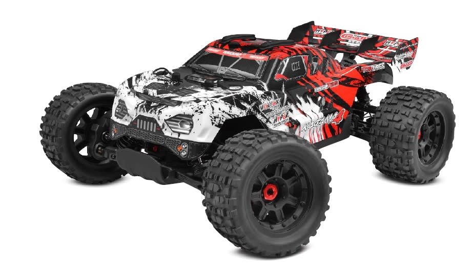 COR00293-R KAGAMA 4 XL 4S MONSTER TRUCK, RTR VERSION, RED