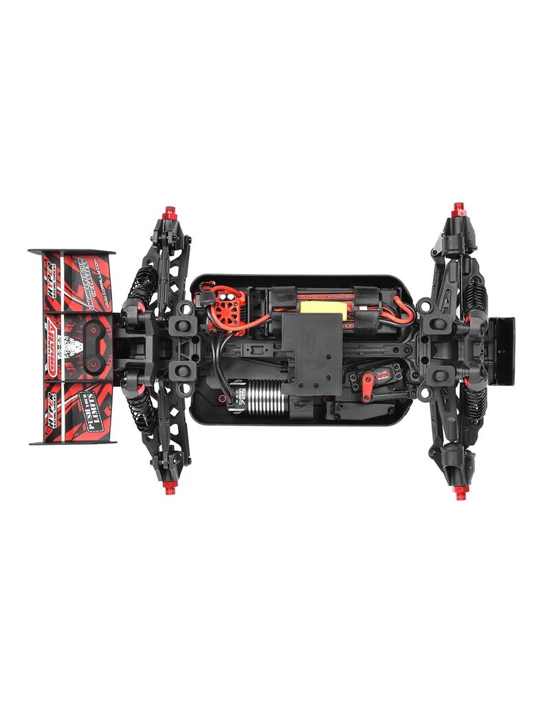 TEAM CORALLY COR00293-R CORALLY KAGAMA 4 XL 4S MONSTER TRUCK, RTR VERSION, RED