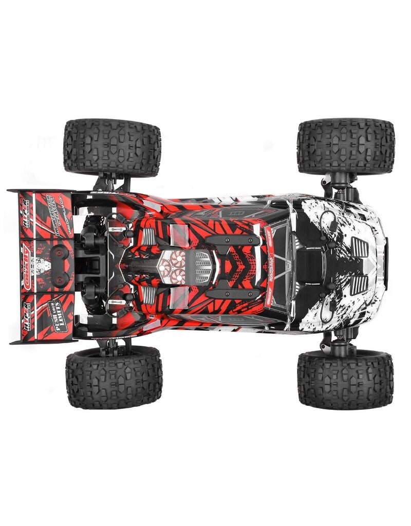 TEAM CORALLY COR00293-R CORALLY KAGAMA 4 XL 4S MONSTER TRUCK, RTR VERSION, RED