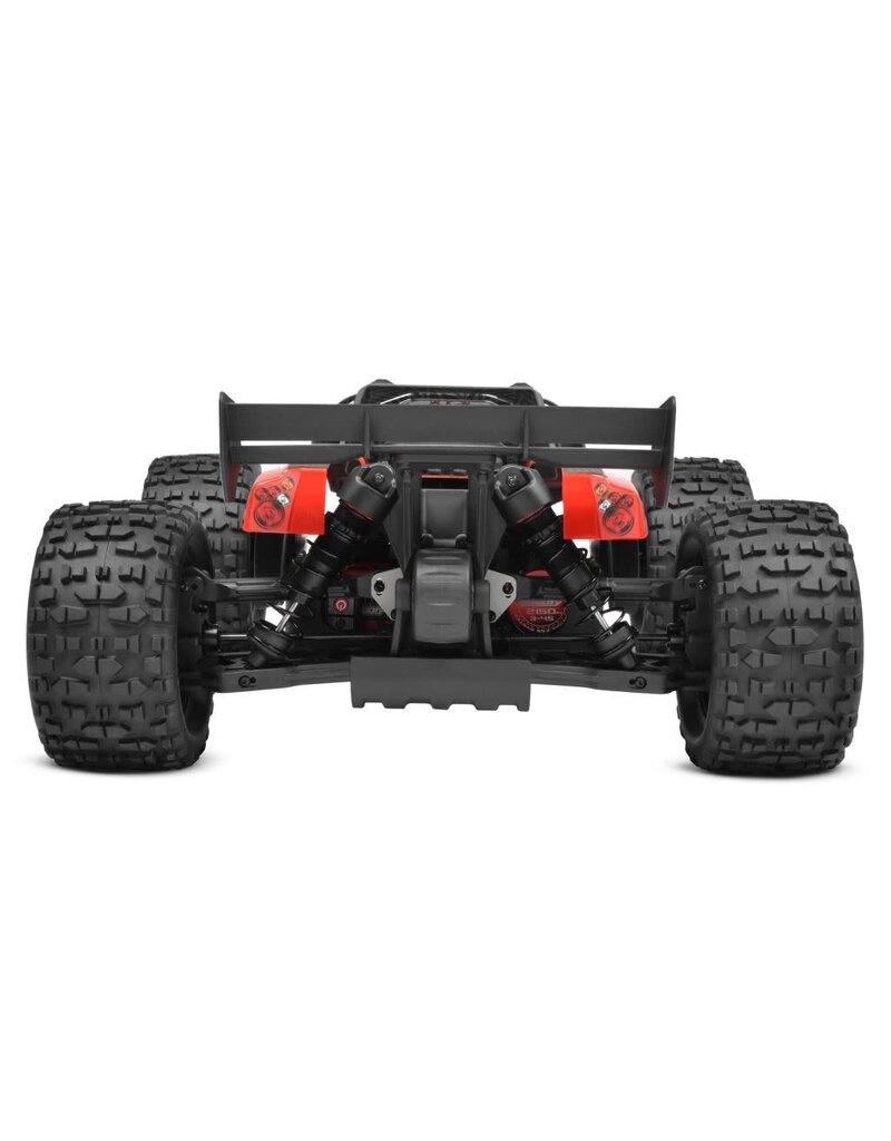 TEAM CORALLY COR00292-R CORALLY PUNISHER 4S MONSTER TRUCK RTR VERSION, RED