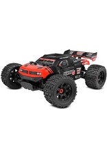 TEAM CORALLY COR00292-R CORALLY PUNISHER 4S MONSTER TRUCK RTR VERSION, RED