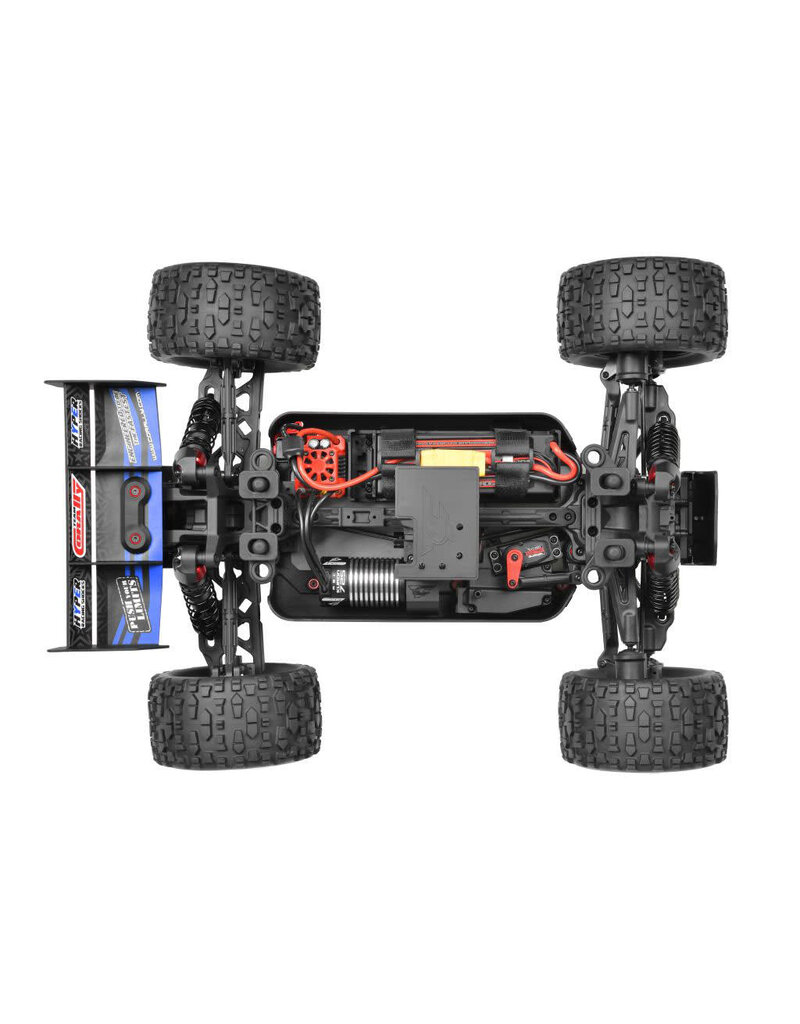 TEAM CORALLY COR00292-B CORALLY PUNISHER 4S MONSTER TRUCK RTR VERSION, BLUE