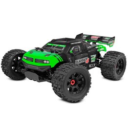 TEAM CORALLY COR00292-G PUNISHER 4S MONSTER TRUCK RTR VERSION, GREEN