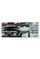 BITTYDESIGN BDYGT-190AS1 ARES-1 1/10 GT ON-ROAD BODY (CLEAR) (190MM)
