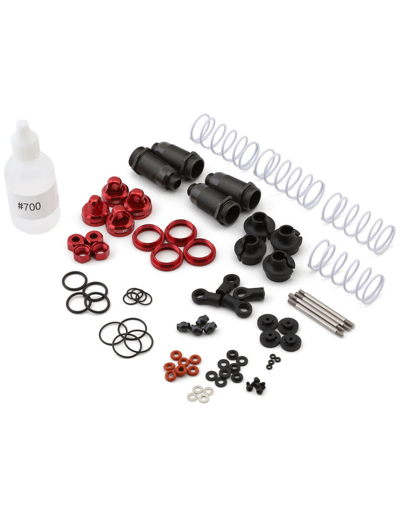 CEN RACING CEGCKM0101 M-SPORT PUMA RALLY 1 KAOS ALUMINIUM SHOCK SET (RED) (4)