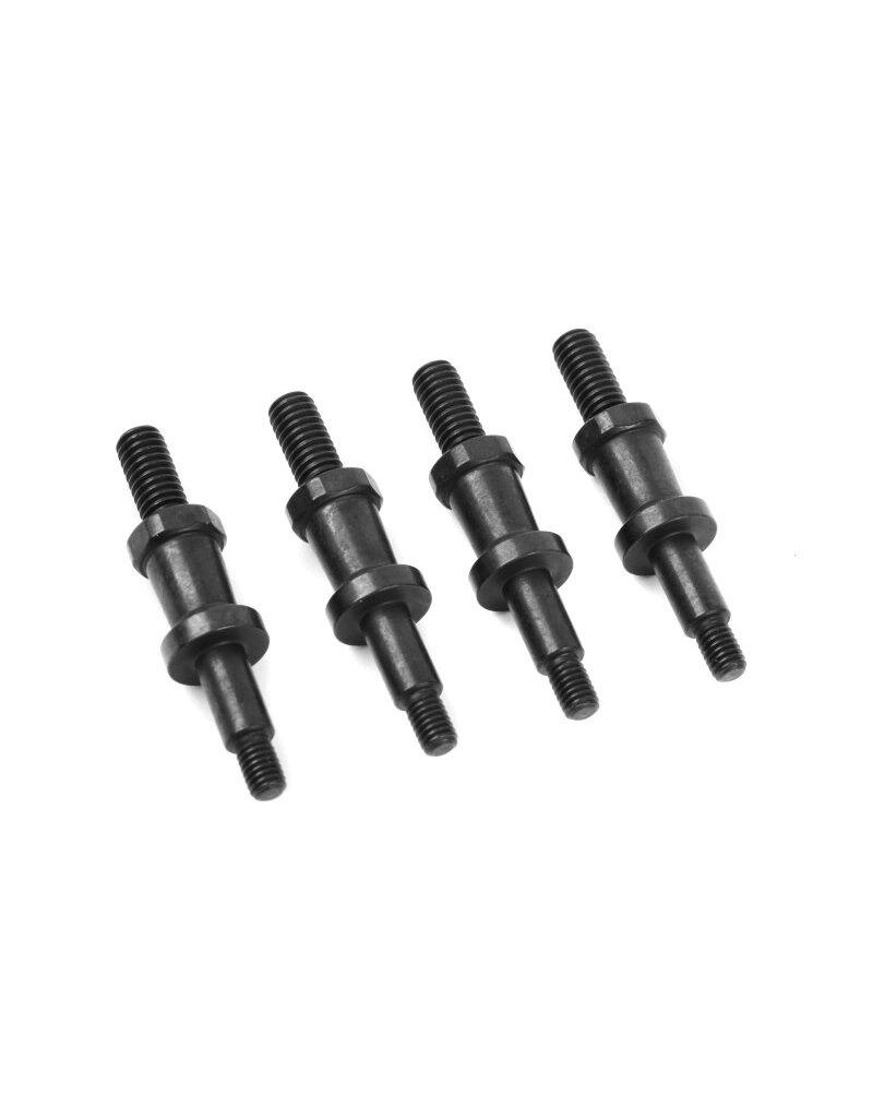 TEAM CORALLY COR00180-148 SHOCK SCREW - STEEL - 4 PCS: DEMENTOR, KRONOS, PYTHON, SHOGUN, KAGAMA