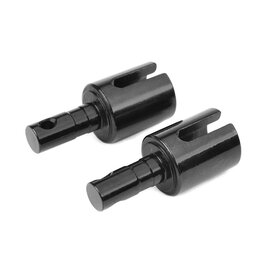 TEAM CORALLY COR00180-154-3 CENTER DIFFERENTIAL OUTDRIVE CUP - MODEL 2021 - SP2 EXH STEEL - 2 PCS