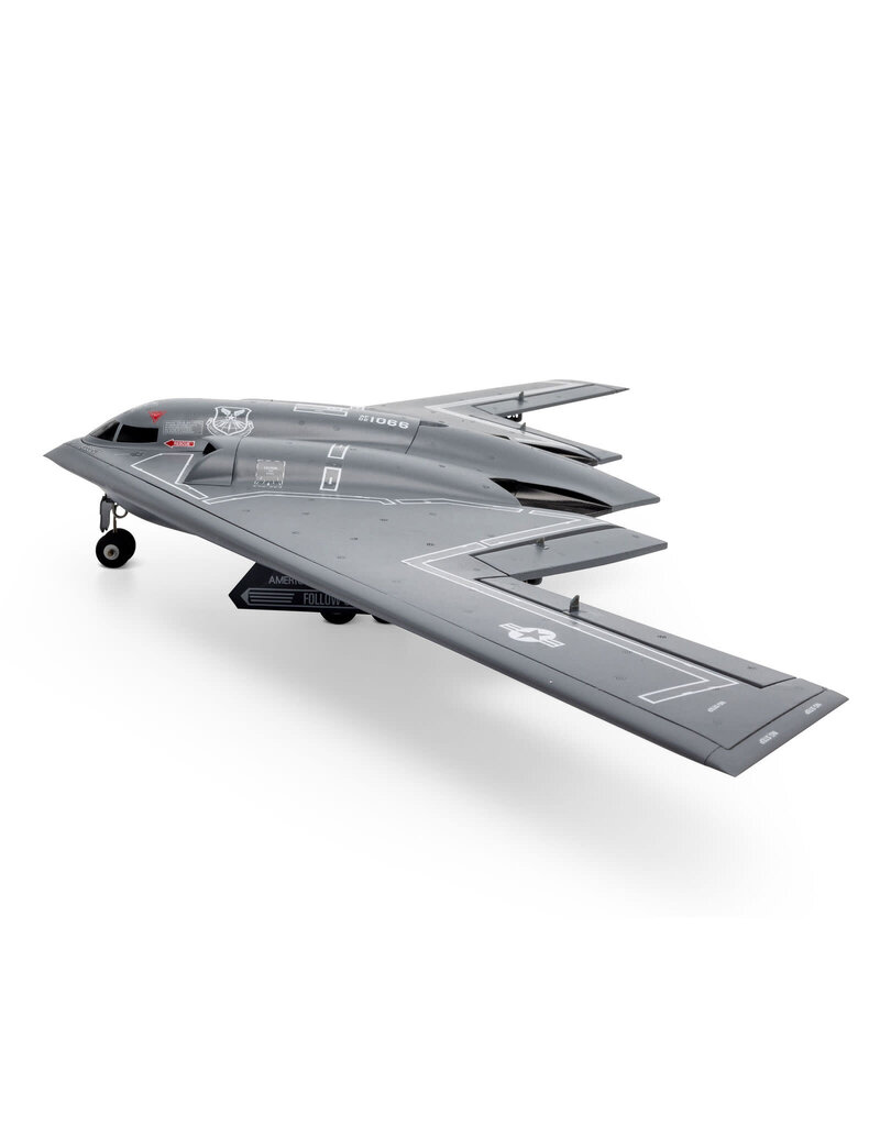 E-FLITE EFLU09050 MICRO B-2 SPIRIT OF AMERICA TWIN 30MM EDF BNF BASIC