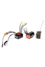 SPEKTRUM SPMXSEMC25 SMART BL ESC / MOTOR / RX COMBO: 1/12 LOSI NASCAR AWD RC RACECAR