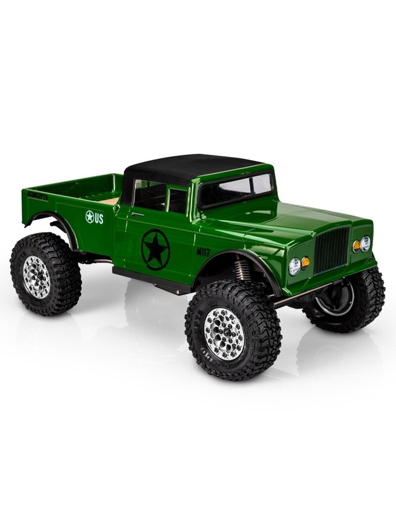 JCONCEPTS JCO0640 JCI M117 LLOYD 2 1/10 ROCK CRAWLER BODY (CLEAR) (313MM)