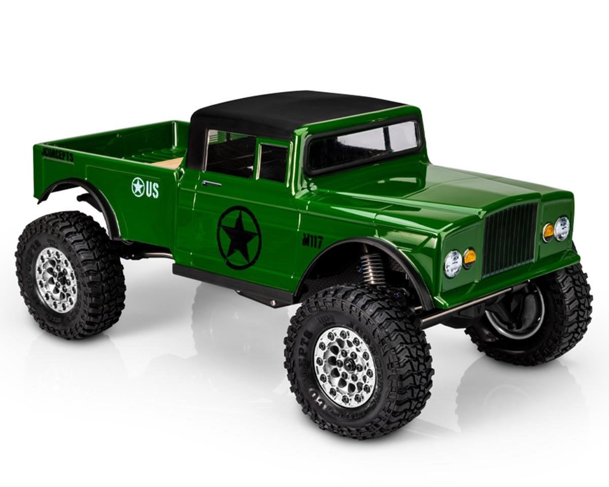 JCO0640 JCI M117 LLOYD 2 1/10 ROCK CRAWLER BODY: CLEAR