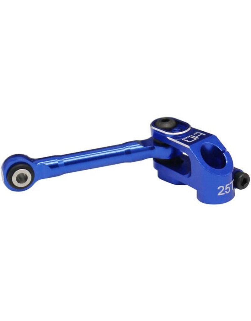 HOT RACING HRATUDR48SH25 ALUMINUM FIXED LINK STEERING ARM FOR TRAXXAS UDR (25T)