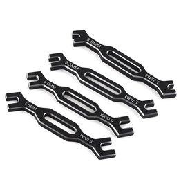 PROTEK RC PTK-2034  ALUMINUM TURNBUCKLE WRENCH SET (3, 3.2, 3.5, 3.7, 4, 5, 5.5 & 6MM)