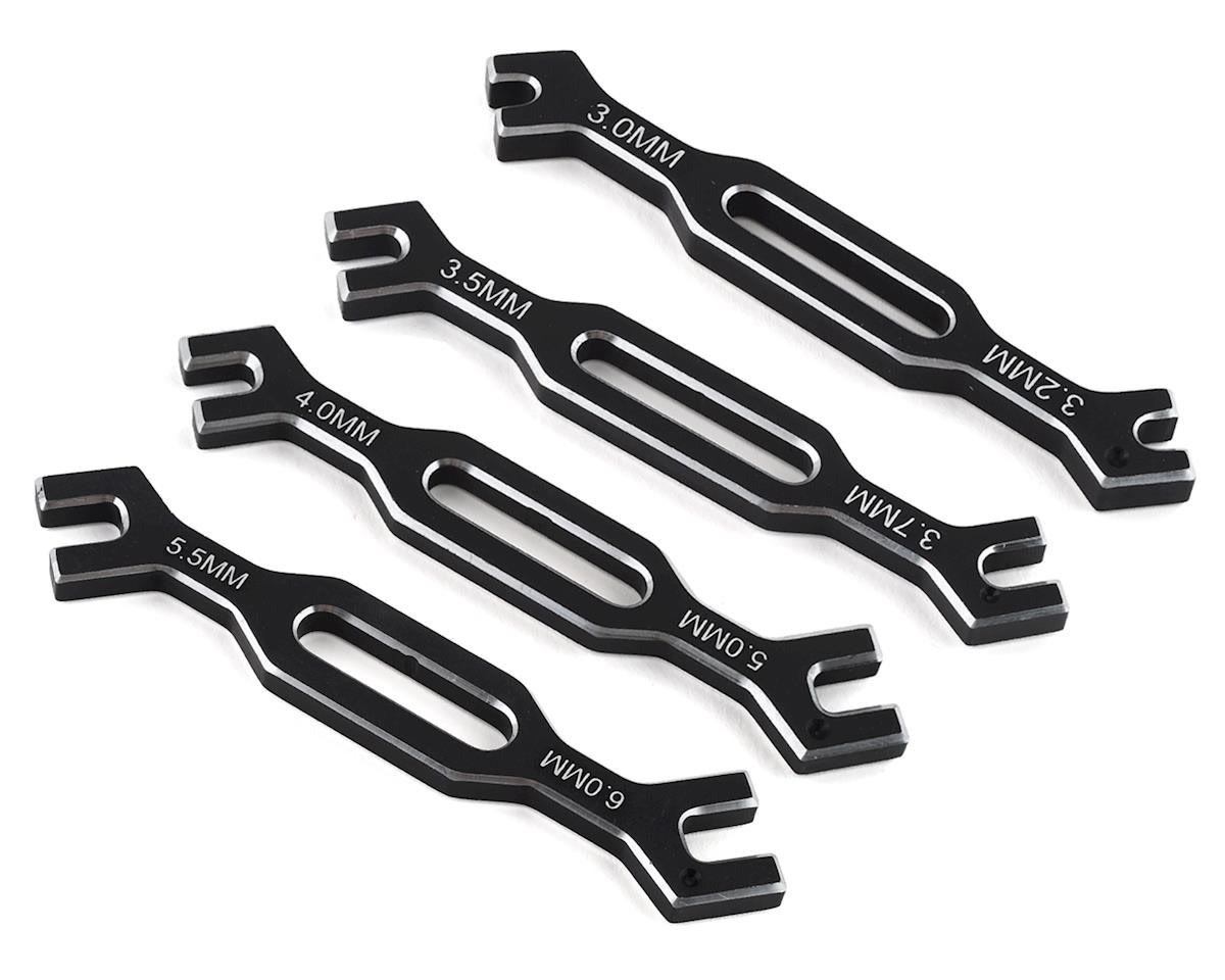PTK-2034 ALUMINUM TURNBUCKLE WRENCH SET (3, 3.2, 3.5, 3.7, 4, 5, 5.5 & 6MM)