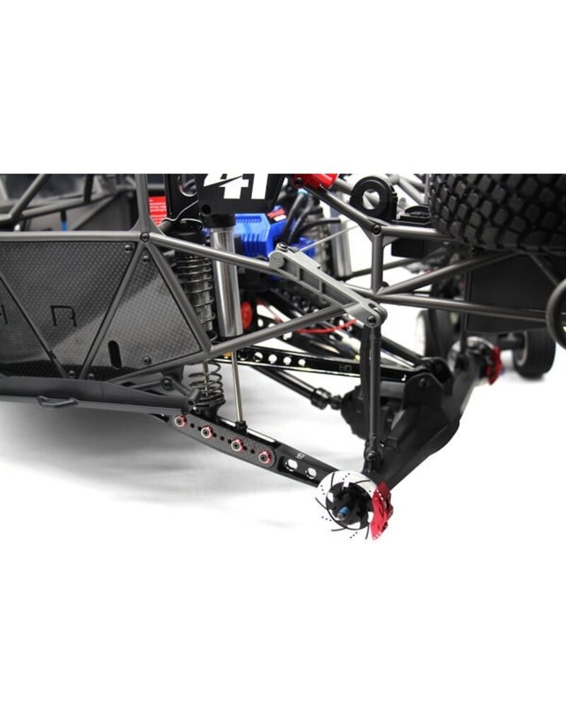 HOT RACING HRATUDR56L01 ALUMINUM REAR TRAILING ARMS FOR TRAXXAS UDR