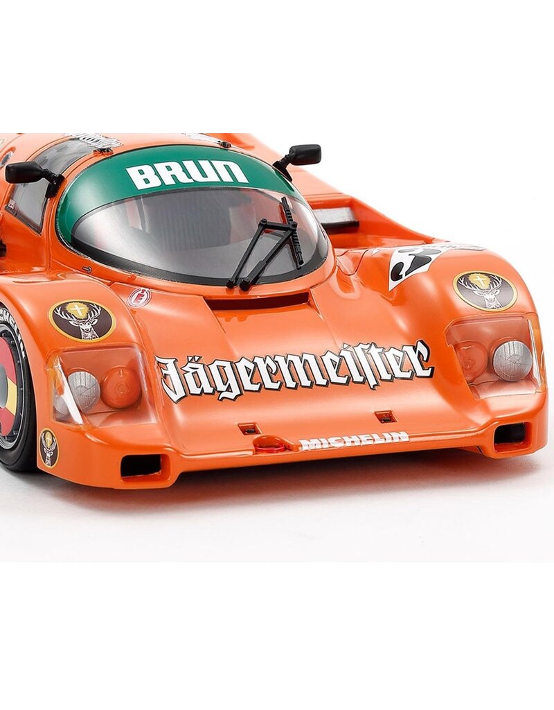 TAMIYA TAM24372 1/24 PORSCHE 962C JAGERMEISTER PLASTIC MODEL KIT