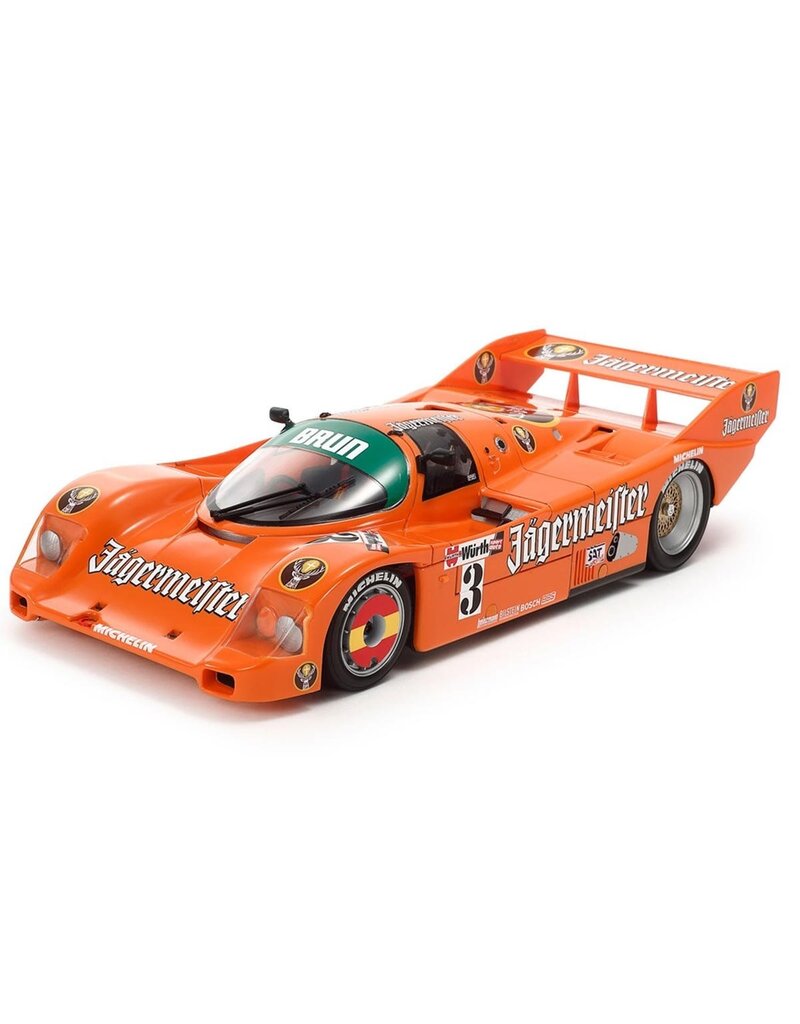 TAMIYA TAM24372 1/24 PORSCHE 962C JAGERMEISTER PLASTIC MODEL KIT