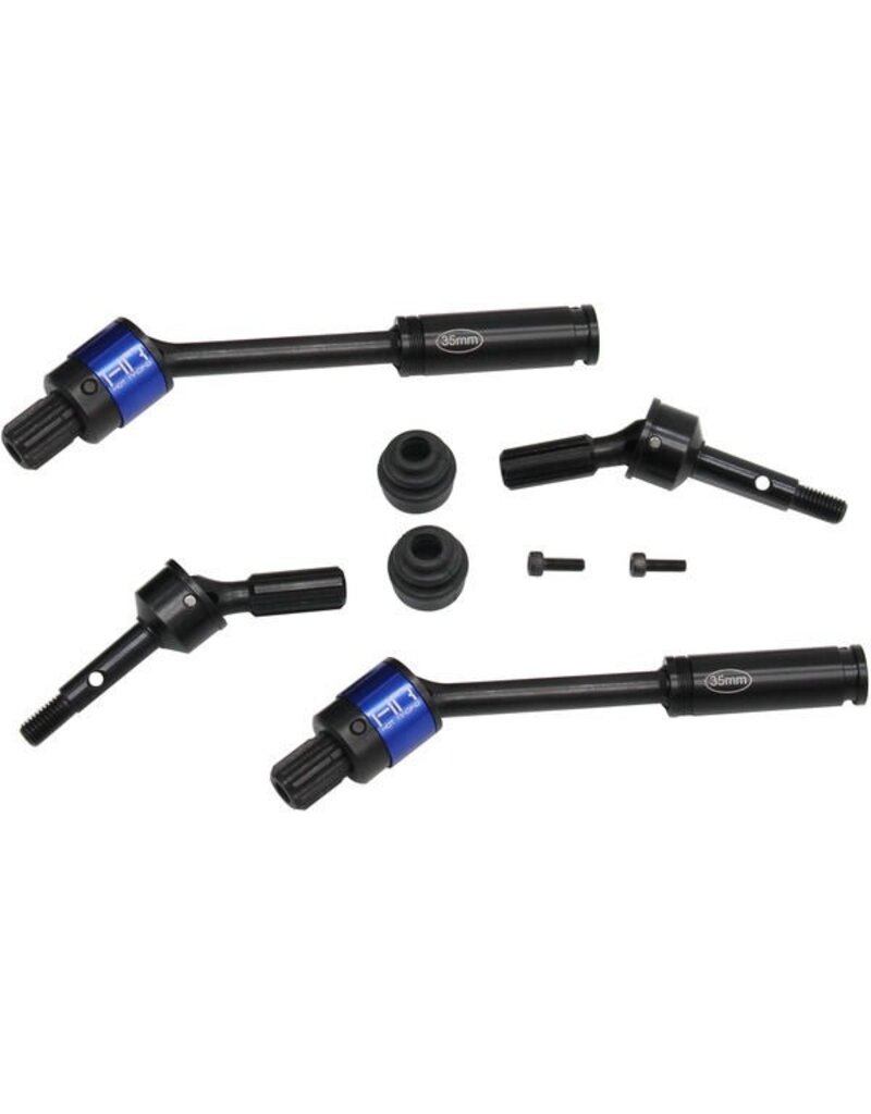 HOT RACING HRATUDR288RC STEEL FRONT CV SPLINED AXLES DRIVE SHAFT FOR TRAXXAS UDR
