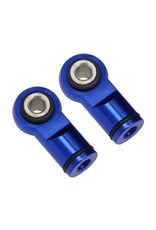 HOT RACING HRARVO154M06 BLUE BALL TYPE  ALUMINUM SHOCK ENDS (2)