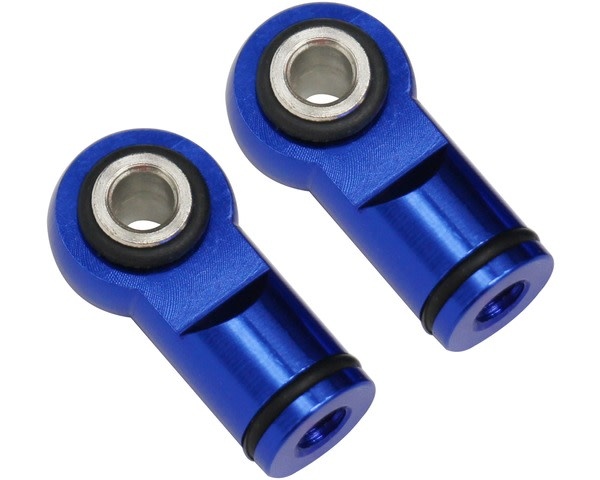 HRARVO154M06 BLUE BALL TYPE ALUMINUM SHOCK ENDS (2)