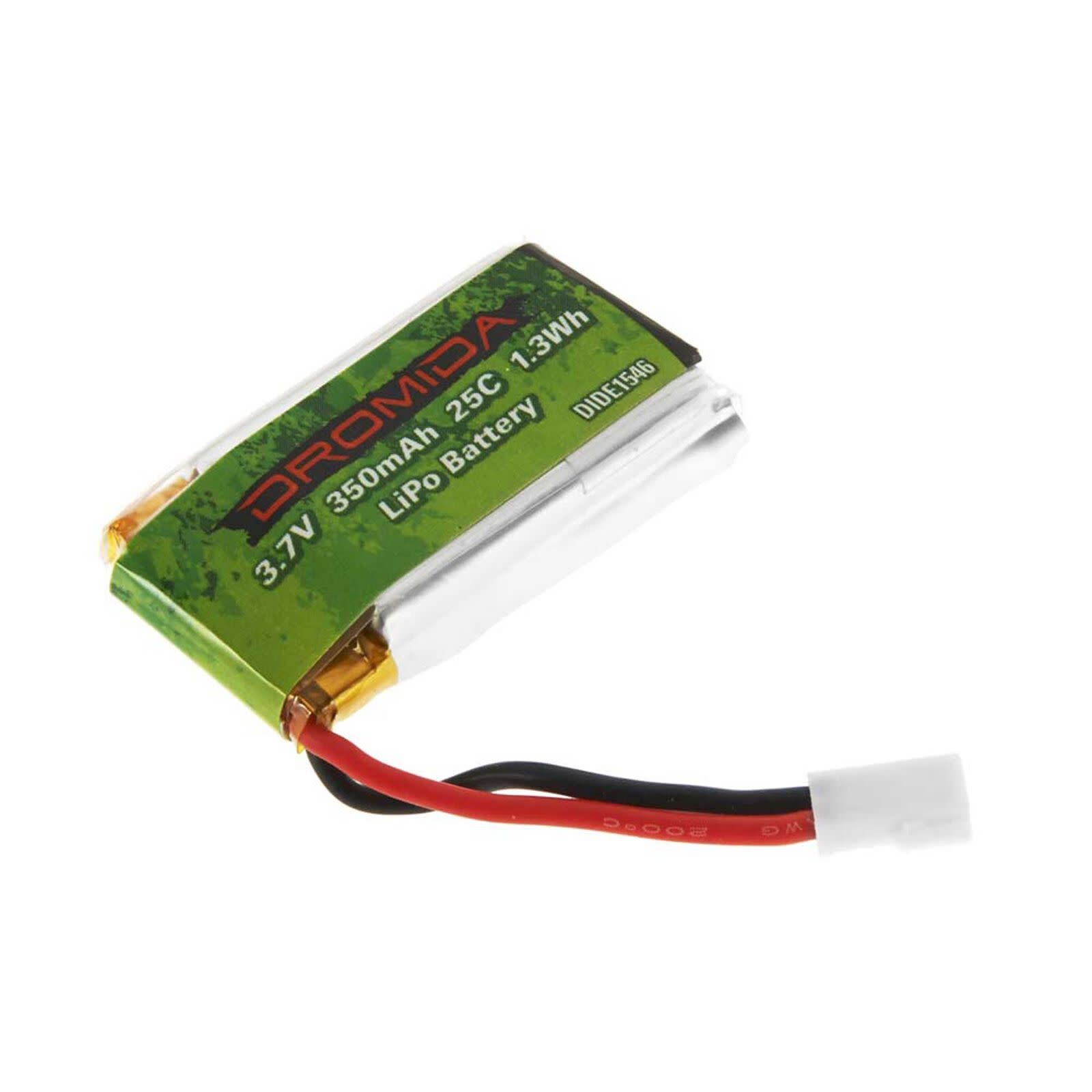 DIDE1547 1S LIPO 3.7V 350MAH 25C BATTERY: MOLEX (DROMIDA VERSO)