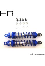 HOT RACING HRATD100X06 ALUMINUM HEAVY DUTY BIG BORE SHOCKS 100MM (2)