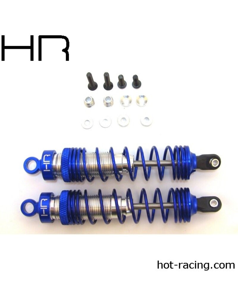 HOT RACING HRATD100X06 ALUMINUM HEAVY DUTY BIG BORE SHOCKS 100MM (2)